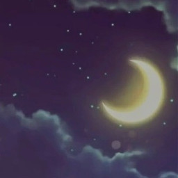 freetoedit moon sky night nightsky crescent crescentmoon nightscene skybackground background scene star starrysky starry cloud