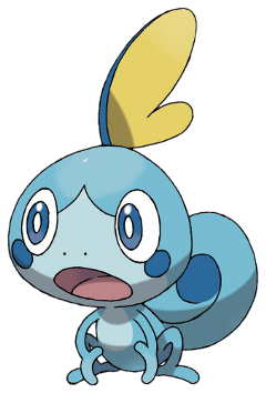 pokemon scobble water blue kawaii freetoedit