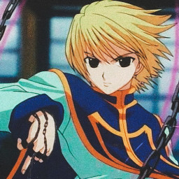 freetoedit kurapika kurapikakurta kurta hxh hunterxhunter hunterxhunter1999 1999 anime 90s male animeboy boy chain blonde powers aesthetic