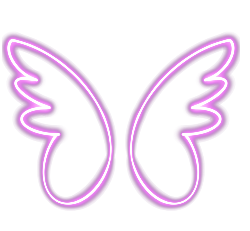 wings neon neonwings freetoedit #wings sticker by @picsart
