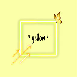 yellow💛 freetoedit yellow