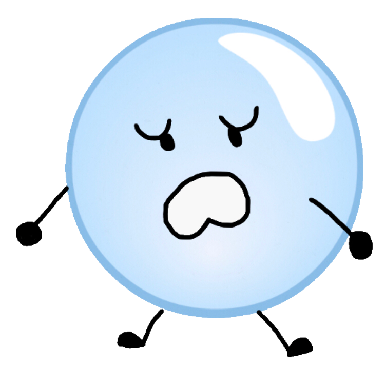 bfdi bfb bubble freetoedit I made sticker by @dapparappa