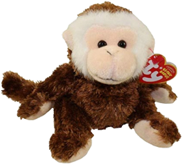 beaniebaby monkey monke stuffedanimal beaniebabies beaniebabys monkeys 90s freetoedit