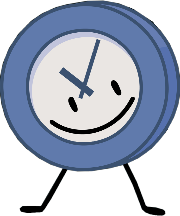 Battle For BFDI Bfb Clock