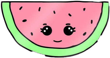 cutewatermelon melon cute sticker freetoedit