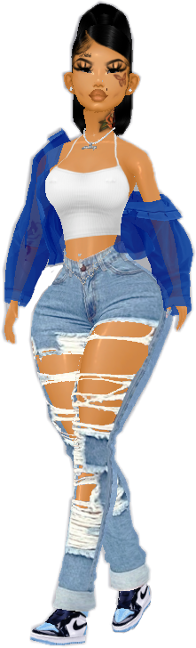 imvu blue freetoedit #imvu #blue sticker by @pytvibezz_