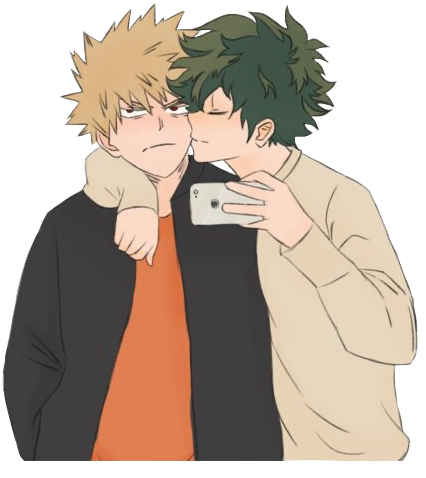 bakudeku dekubaku bakuizu sticker by @katsrpurrrfect