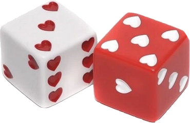 love lovecore dice red white aesthetic cupidcore loveaesthetic freetoedit