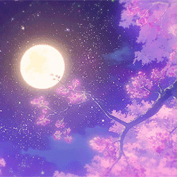 freetoedit background animebackground moon