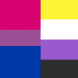 bisexual bissexuais bisexualaesthetic bisexualandproud bisexualflag bandeirabi bisexualnonbinary nbbi enbybisexual freetoedit