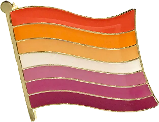 lesbianflag lesbian lesbianpin lesbianpride lgbt lgbtq lgbtqia wlw pride pin pridepin pins flag prideflag freetoedit