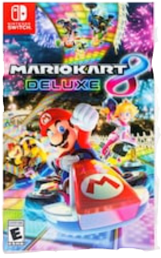 mariokart8deluxe mariokart mario sticker by @squidwoomy