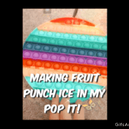 fidgets ice fruitpunch jumbo popit big rainbow fidgettoys comeback