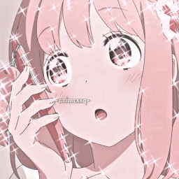animegirl iconsanime aestheticanimeedit pinkedits teddybear ilysmmm animesoft soft ily pinkhair colors animepinkgirl aestheticsoft