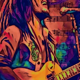 musicalnotes challenge bobmarley blowingitaway reggae singing guitar tours psychedelic colors mood dance sing goforit letsdothis picsart picsartchallenge picsarteffects happy srcmusicalnotes