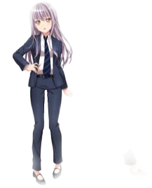 バンドリ 湊友希那 Roselia スーツ スーツ可愛いっすね Sticker By Nana バンドリ 湊友希那 Roselia スーツ スーツ可愛いっすね Sticker By Nana