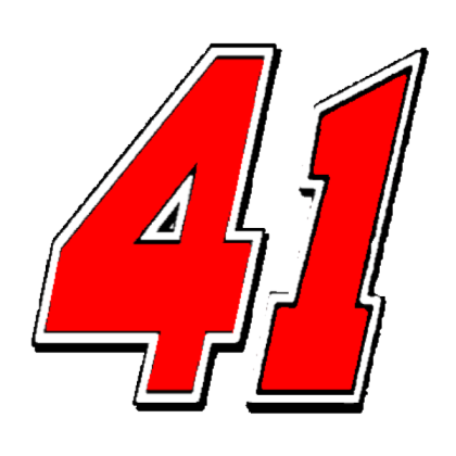 41 freetoedit Nascar #41 sticker by @giovanni362672