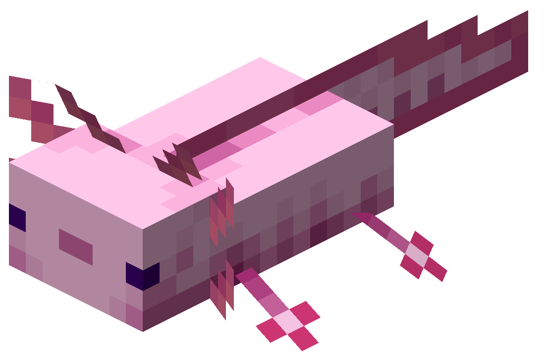 Minecraft Axolotl Head Png The Minecraft Axolotl Mob Is Just One Of Porn Sex Picture 8157