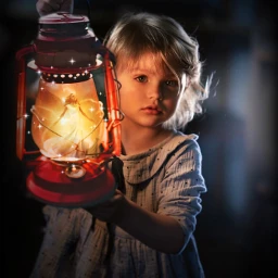 themagiclampimageremixchallenge guardianofthenight littlegirl children lantern nighttime light vignetteeffect ircthemagiclamp themagiclamp freetoedit