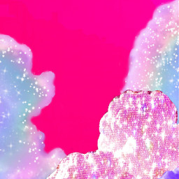 clouds sparkle glitteroverlay girly purple blue lightgreen jessicamorrisondesigns freetoedit
