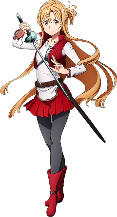 asuna asunayuuki sao swordartonline alicization animegirl freetoedit