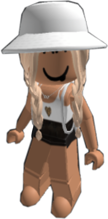 softie preppy roblox avatar skin sticker by @taltali08