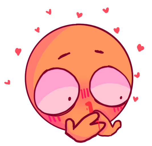 cute love cursed emoji