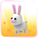 adoptme bunnycutie freetoedit sticker by @lilianmenndez