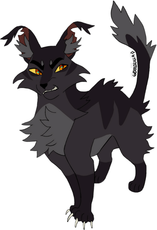 darkstripe warriorcats thunderclan sticker by @snowwhisker