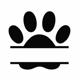 paw pawblank cricut cricutsvgs svg svgs crafting picture images designs black&white freetoedit local black