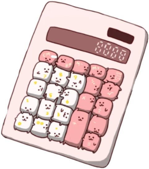 cat gacha gachacalculater calculater sticker by @floofyi