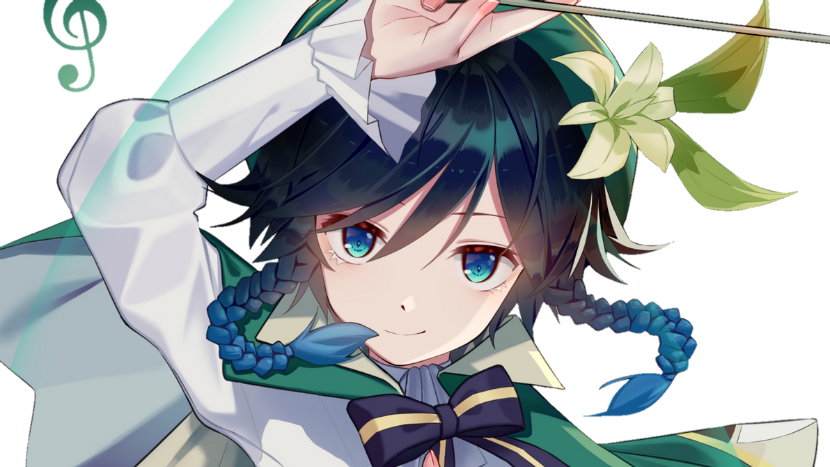 Venti Splash Art PNG