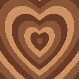 foto corazón marrón