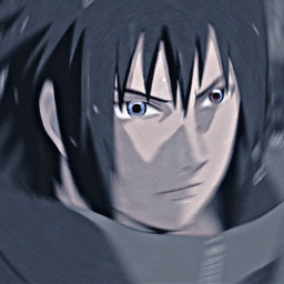 freetoedit sasuke naruto anime black remix