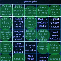 freetoedit bingo game haveyouever green space