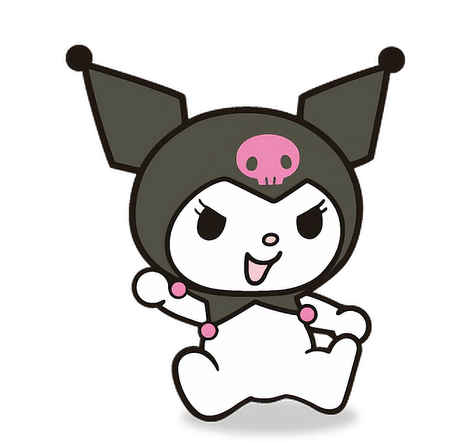 freetoedit kuromi hellokitty art sticker by @w_kxyy