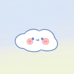 wallpaper cloud cute pastel soft buzlague background freetoedit