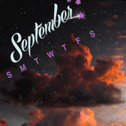calendario espacio nuves freetoedit srcseptembercalendar2022 septembercalendar2022
