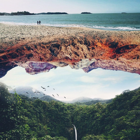 Nature surreal photo edit
