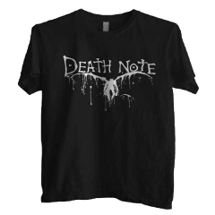 freetoedit deathnote deathnoteshirt shirt tshirt black blackshirt anime idkman grunge shortsleeve animeshirt summer