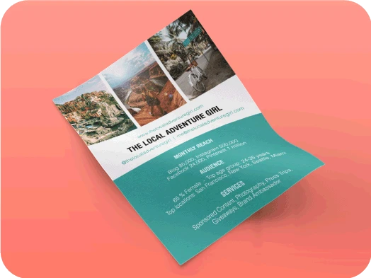 how to make a media kit online