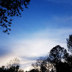 sky cloud bluesky blueskywithclouds skyandclouds skyblue endoftheday outdoors