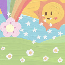 Colorful zoom background - 2