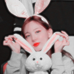 nayeon imnayeon pop noproblem nayeonpop pink love candyfloss pop! aesthetic snowball cute replay blur motion focus red royals bunny freetoedit