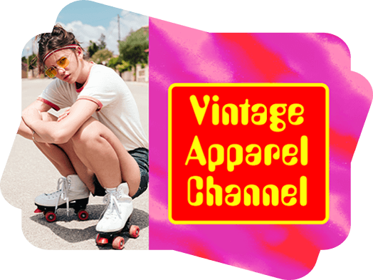 youtube banner image of a skating woman and a text 