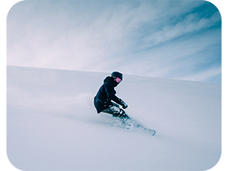 a cool image of a snowboarder