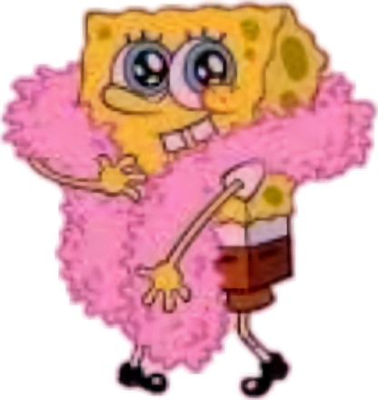 preppy aesthetic spongebob ocean sticker by @prxppypxcs