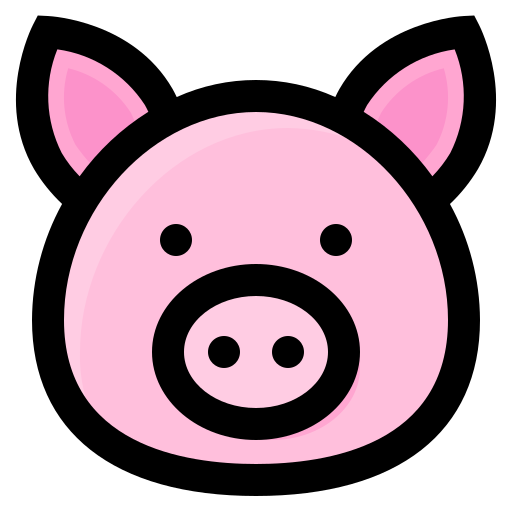 freetoedit aesthetic pig puerco sticker by @portadaasig