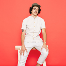 Man photography pose