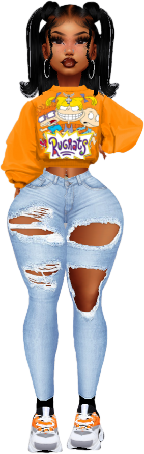 imvu imvuolivia imvubaddie sticker by @oliviavucharacters